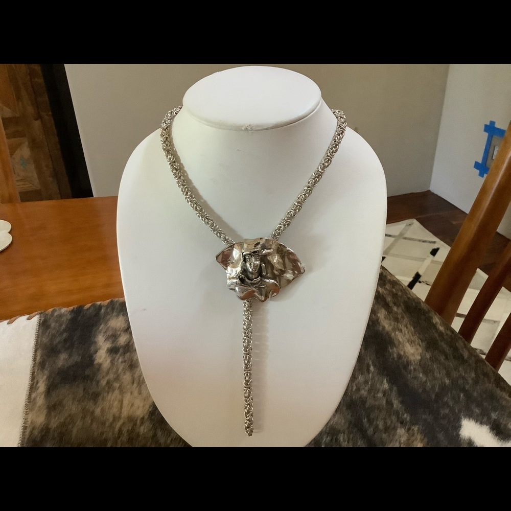 Wendy Black Nasta signed Pendant with Chain
